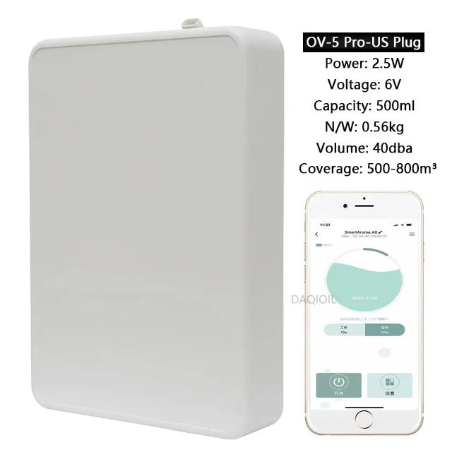 500Ml Capacity Fragrance Diffuser Smart