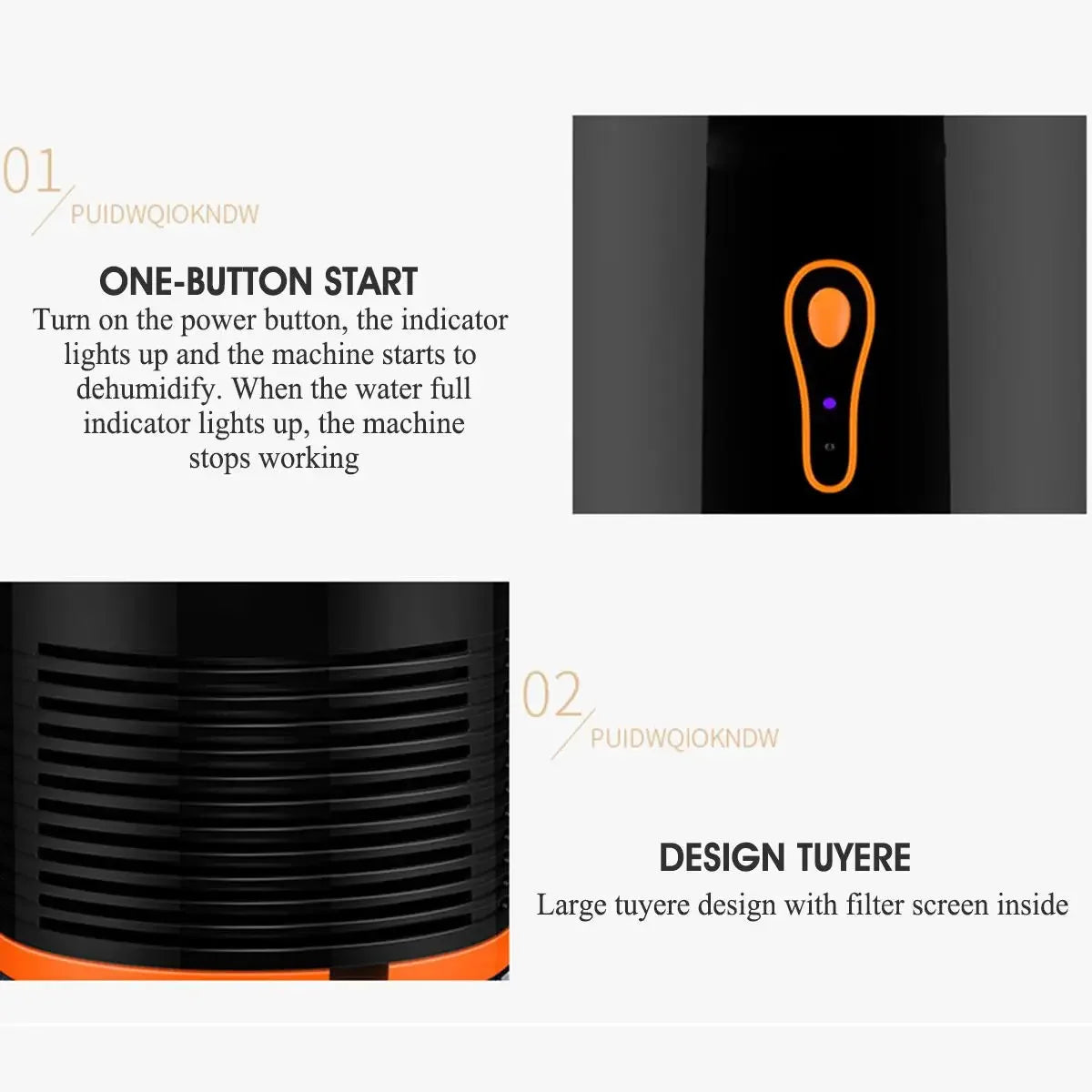 Tinsol New Air Dehumidifier 800Ml