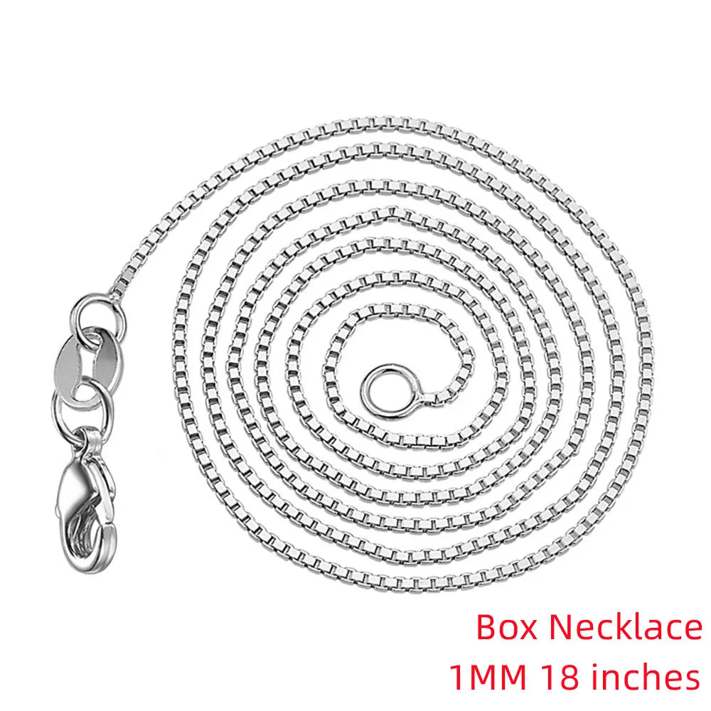 S925 Sterling Silver Necklace Angel