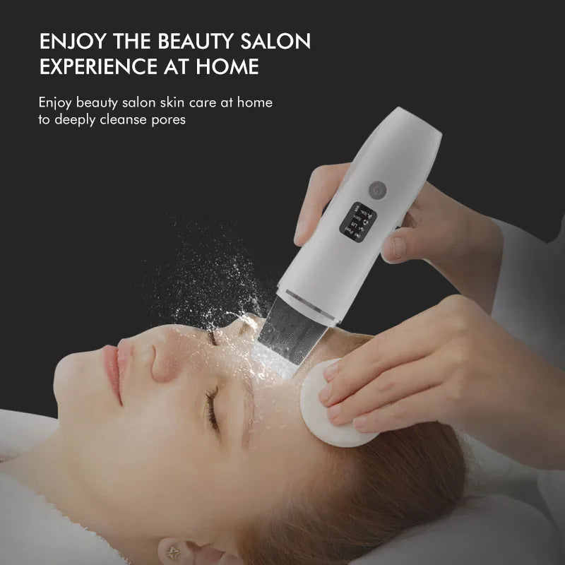 Ultrasonic Skin Scrubber Electric Facial