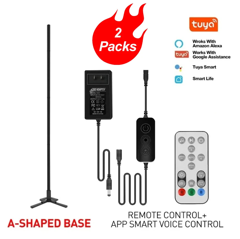 Rgb Led Floor Lamp 180Cm