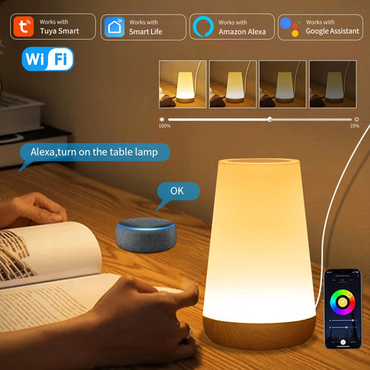 Tuya Wifi Smart Table Lamp