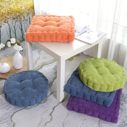 Tufted Round Floor Cushion