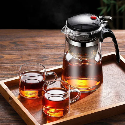 Heat Resistant Glass Teapot One