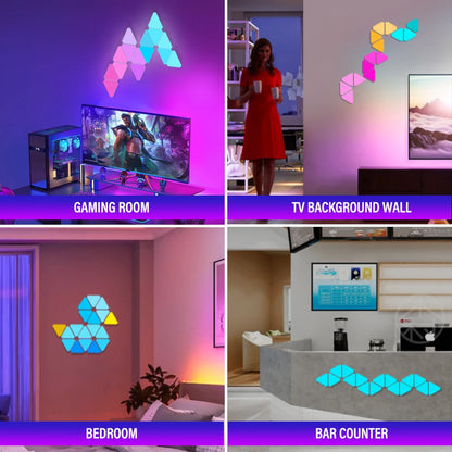 Led Smart Wifi Triangle Wall