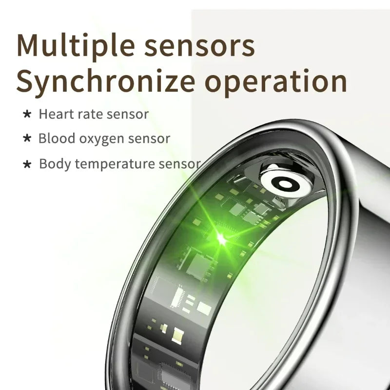 Smart Rings Steps Heart Rate