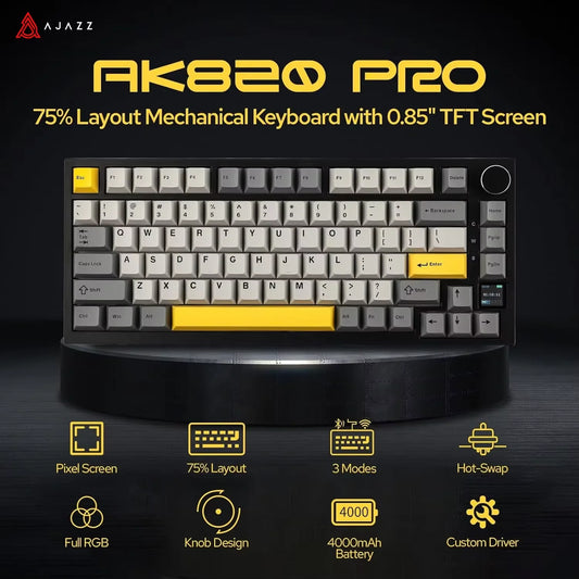 Ajazz Ak820 Ak820Pro Bluetooth 5