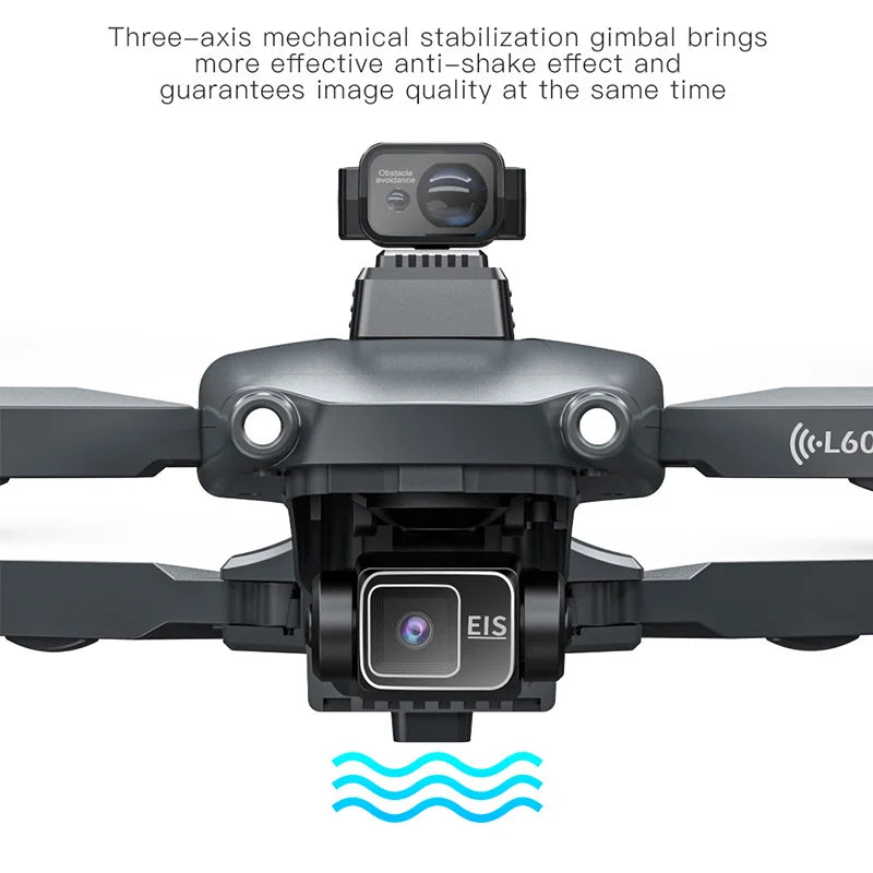 L600 PROMAX Drone 4K Professional 5G GPS HD 3-axis Gimbal Photography Brushless Foldable Quadcopter RC Distance 3KM Drones Toys