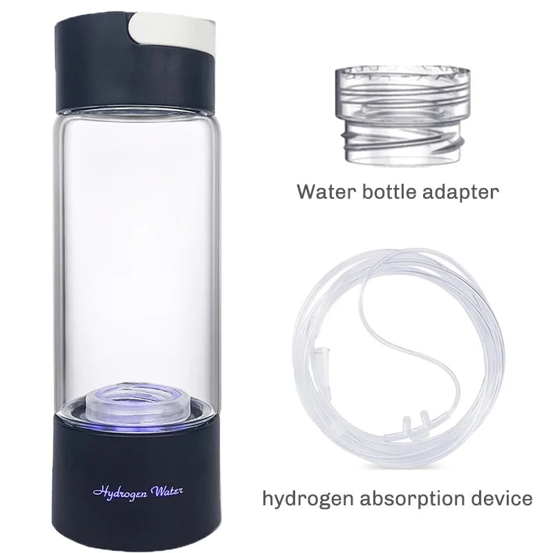 Luxury Hydrogen Water Bottle – Portable Ionizer for Wellness & Hydration