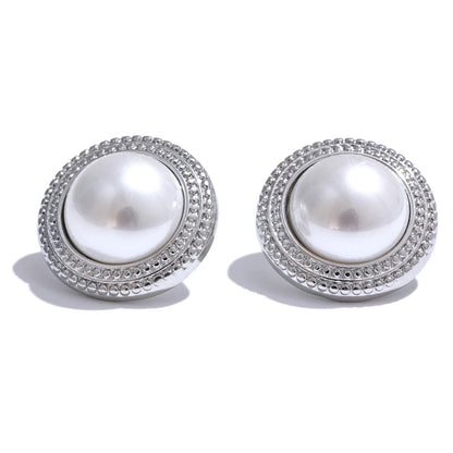 Yhpup Korean Imitation Pearls Round