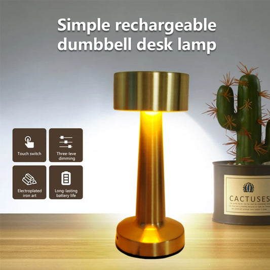 Rechargeable Led Table Lamp Retro