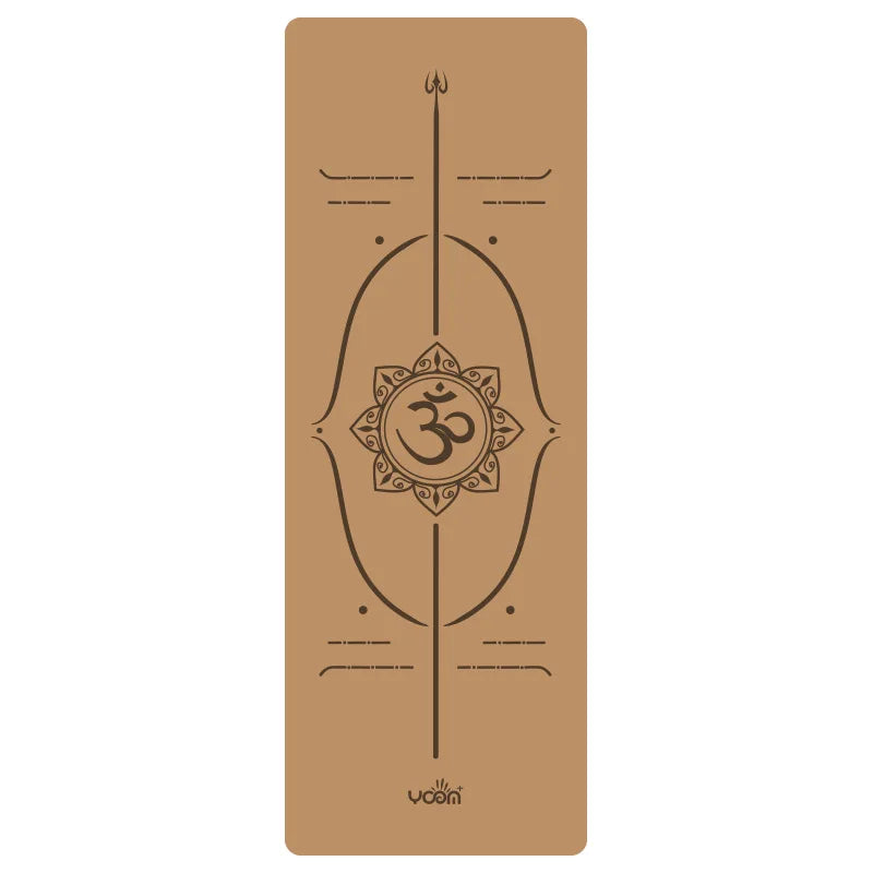 Natural Rubber Cork Yoga Mat