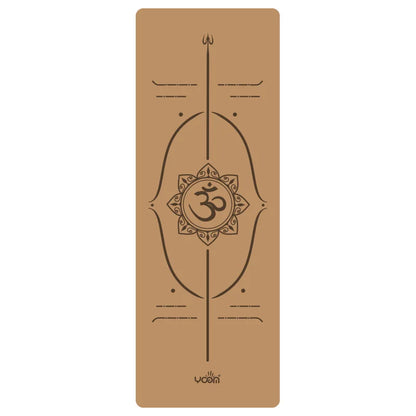 Natural Rubber Cork Yoga Mat