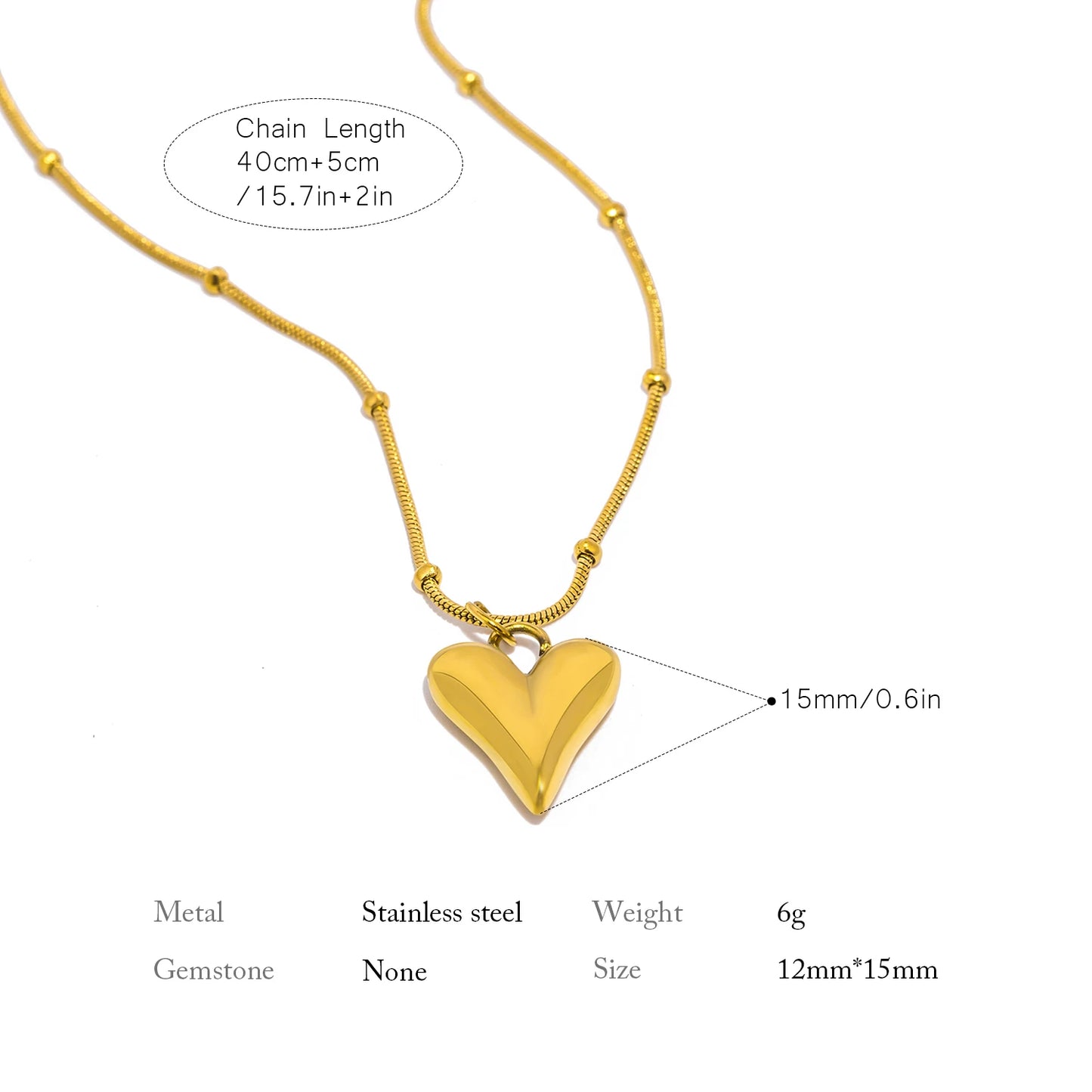 Uhbinyca Minimalism Smooth Stainless Steel