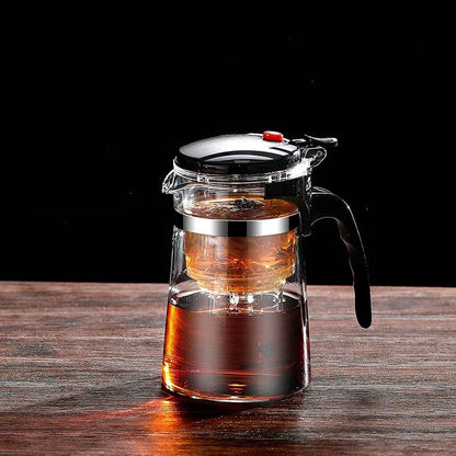 Heat Resistant Glass Teapot One