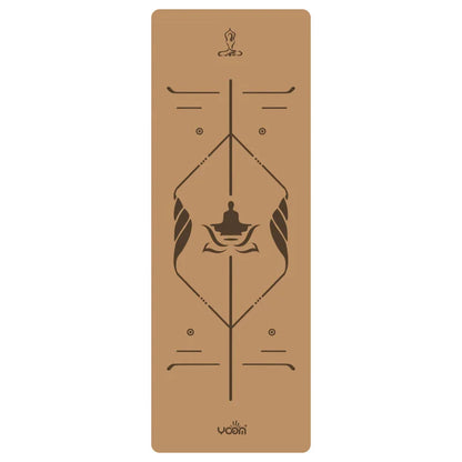 Natural Rubber Cork Yoga Mat