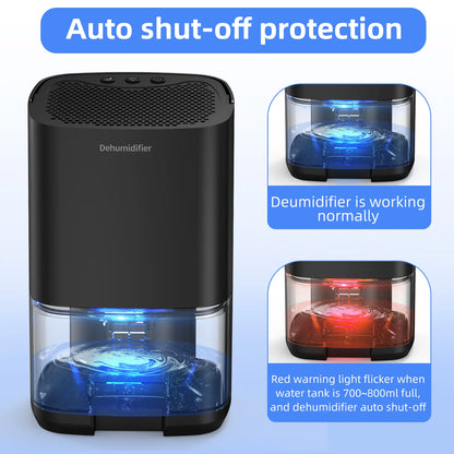 1Pc 1000Ml Portable Dehumidifier For