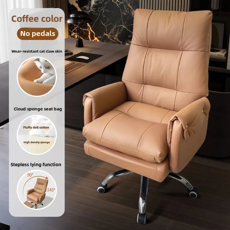 Leather Light Luxury Boss Chair