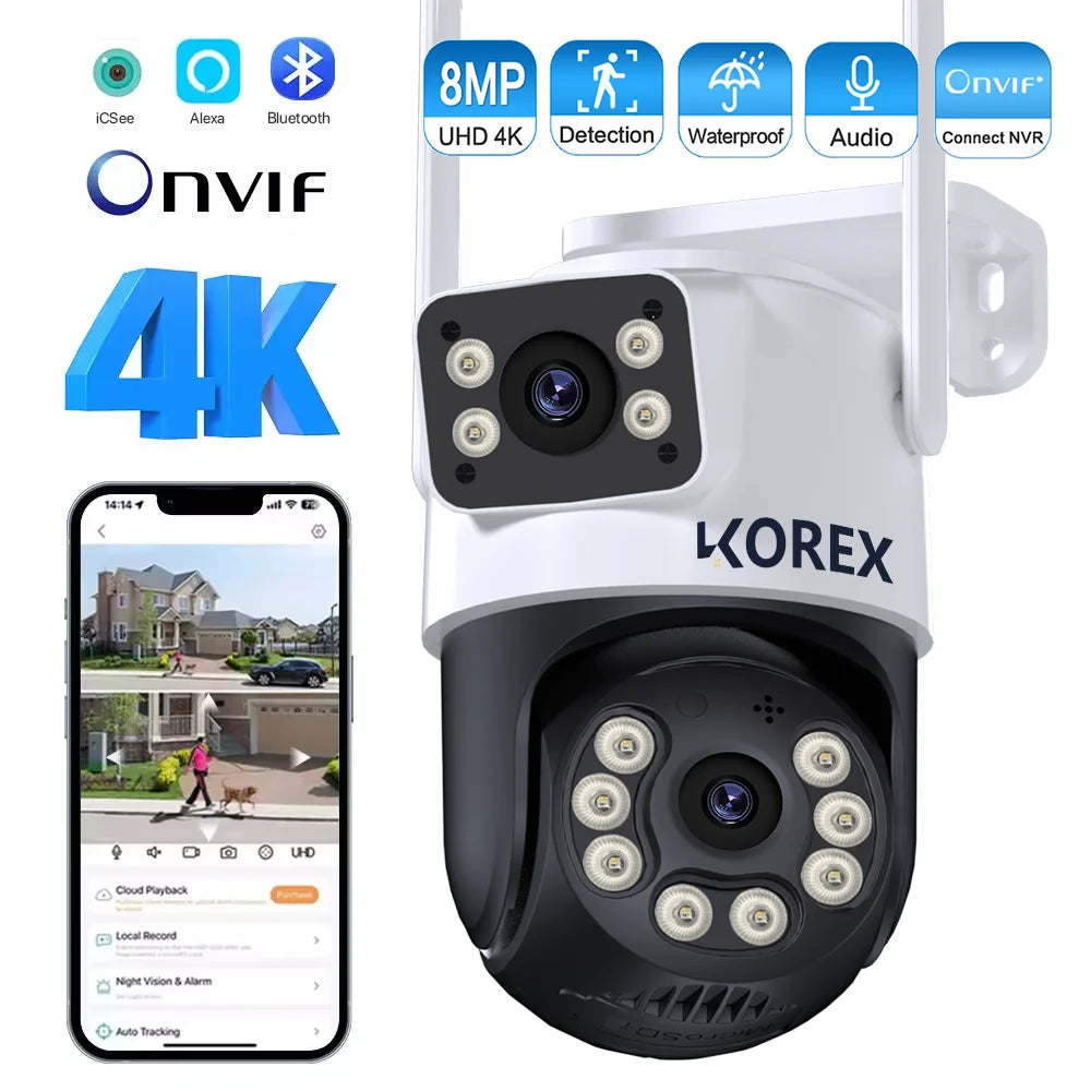 8Mp 4K Icsee Wifi Camera