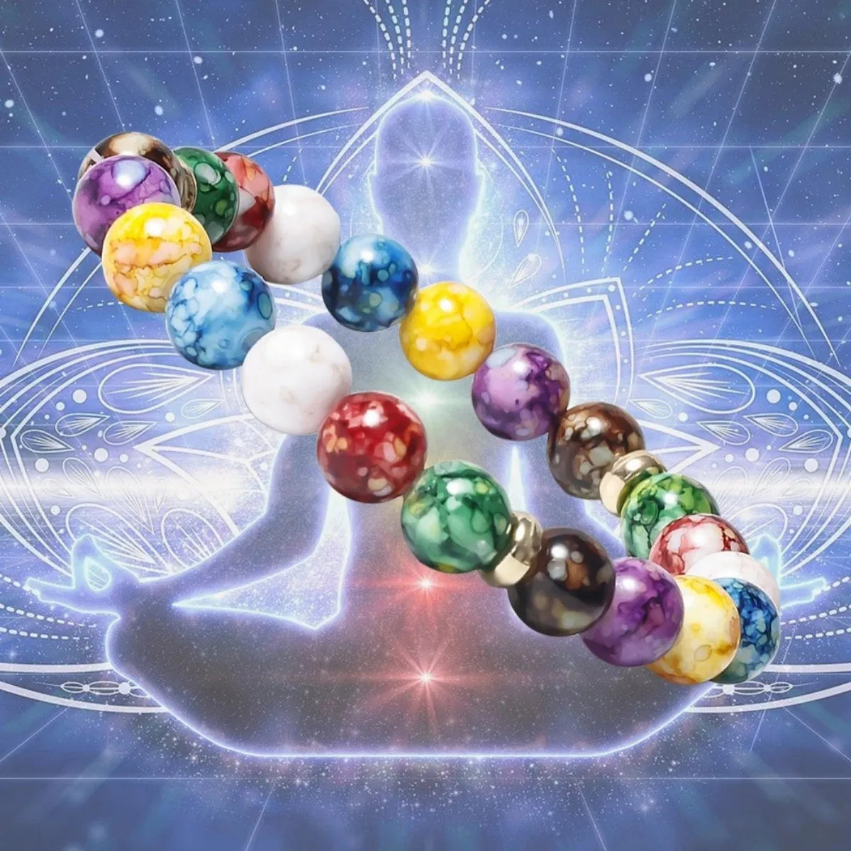 7 Chakra Healing Crystal Bracelet