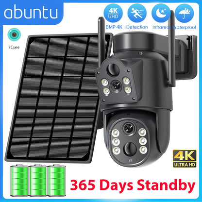 8Mp 4K Hd Solar Wifi