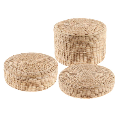 Natural Straw Round Tatami