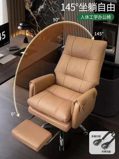 Leather Light Luxury Boss Chair