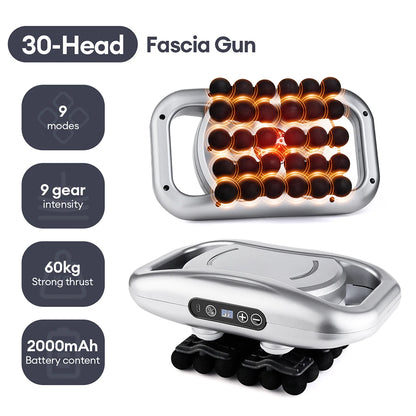 30 Heads Body Massage Gun