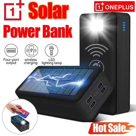 Oneplus 100000Mah Solar Power 4Usb