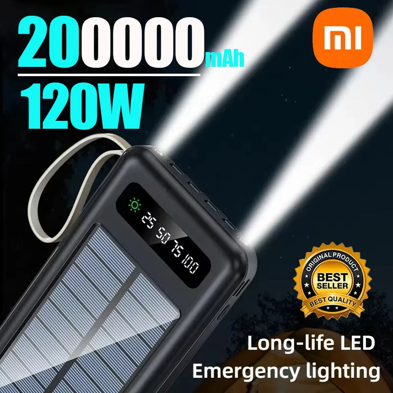 Xiaomi 200000Mah Solar Power Large