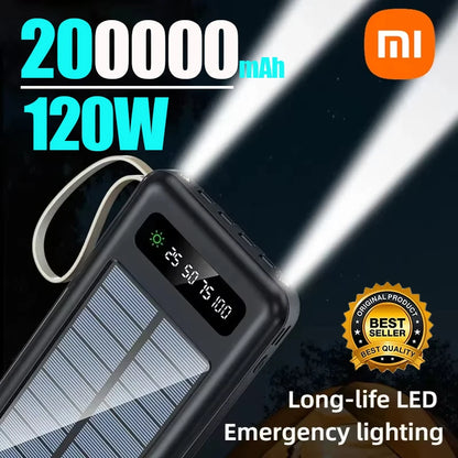 Xiaomi 200000Mah Solar Power Large