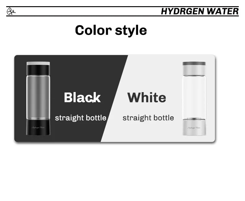 Luxury Hydrogen Water Bottle – Portable Ionizer for Wellness & Hydration