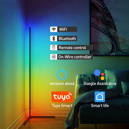 Rgb Led Floor Lamp 180Cm