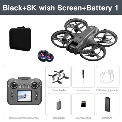 Xiaomi V666 Mini Drone 4K Professional Aerial 8k Dual Camera Intelligent obstacle avoidance  Brushless Quadcopter Kid RC Toy