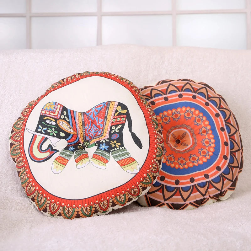 Ethnic Style Seat Cushion