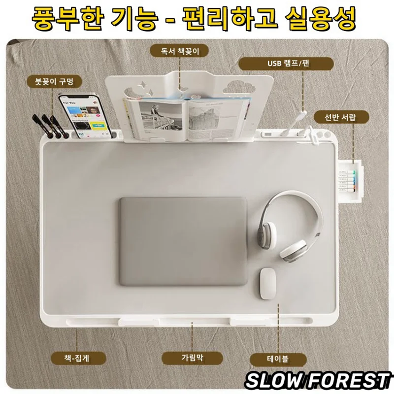 Laptop Bed Tray Table Adjustable