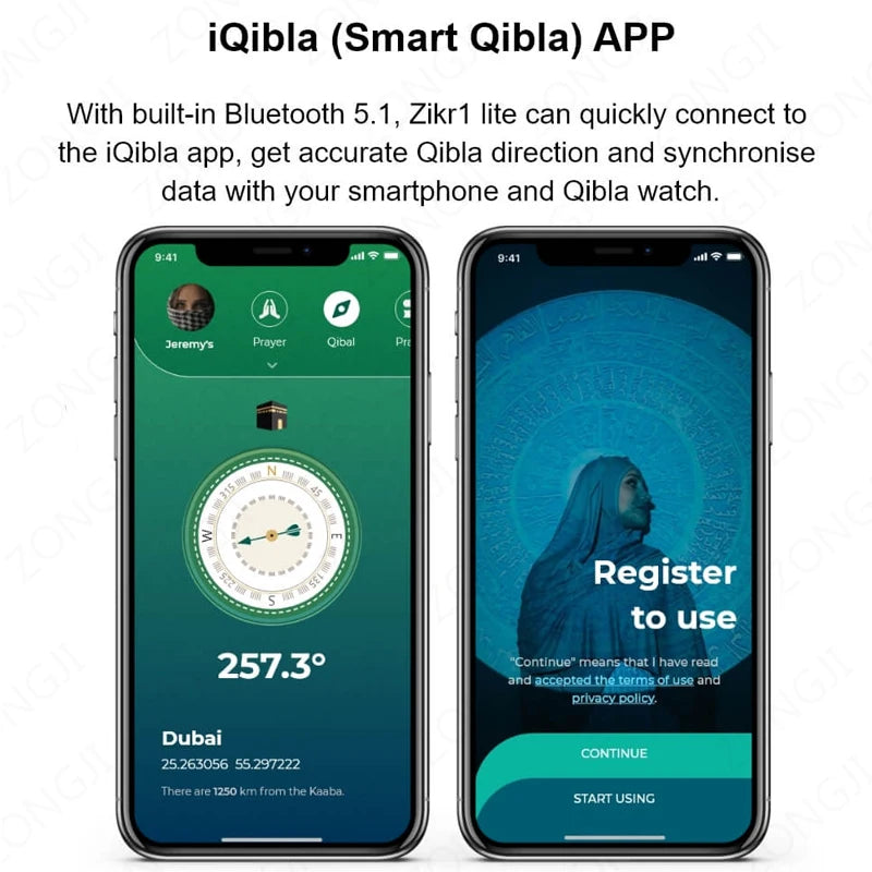 2025 Iqibla Smart Zikr Praise