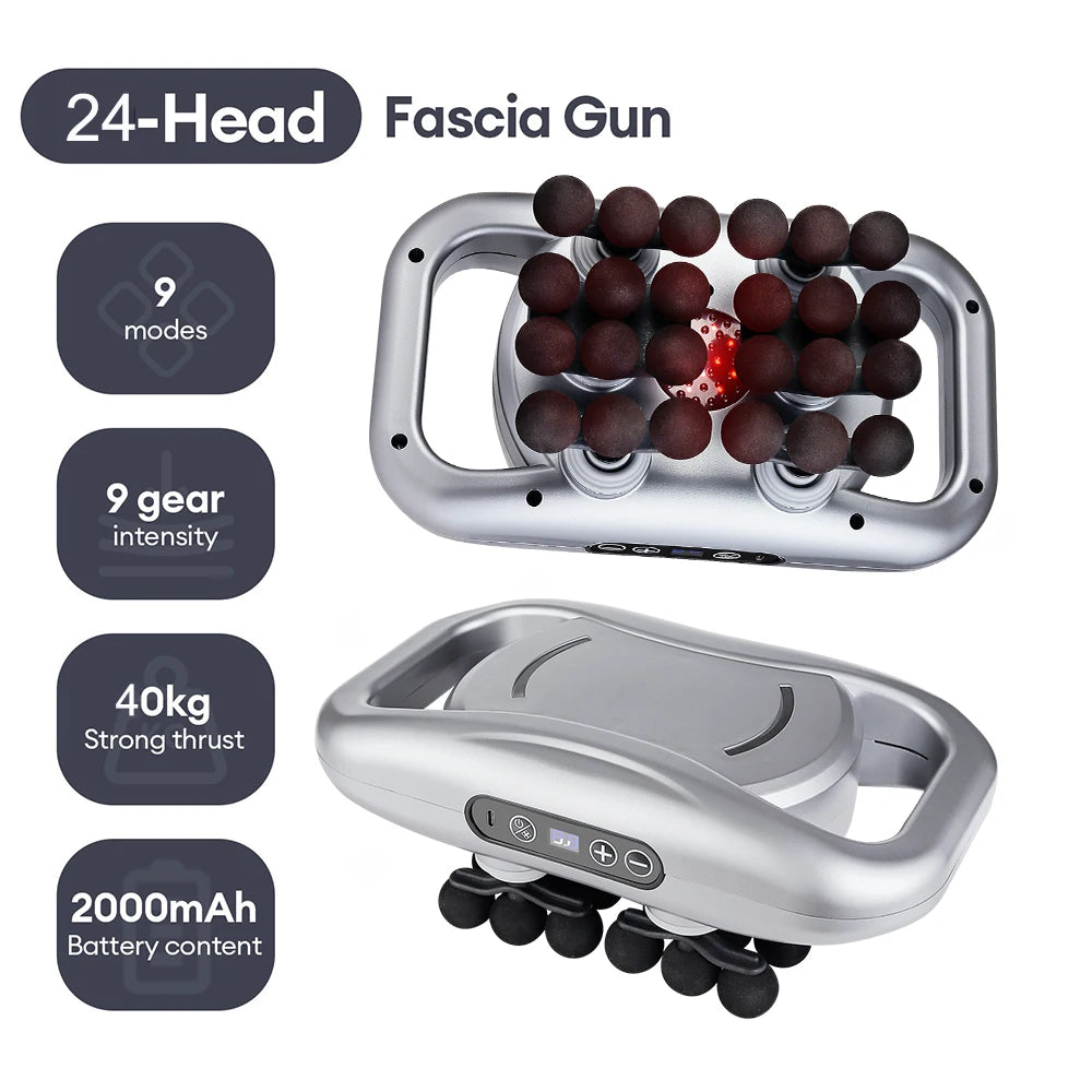 30 Heads Body Massage Gun