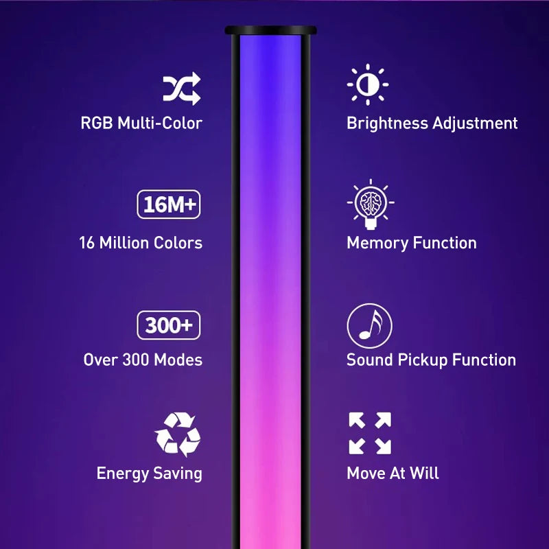 133Cm Rgb Led Floor Lamp