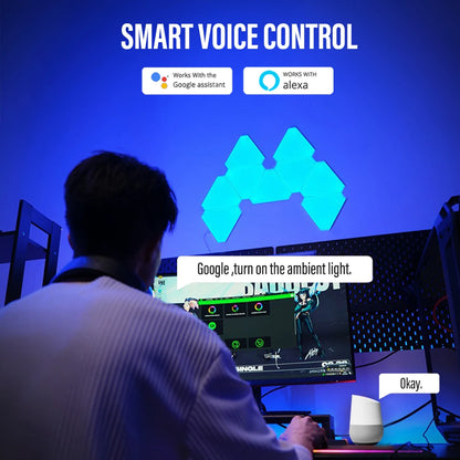 Led Smart Wifi Triangle Wall