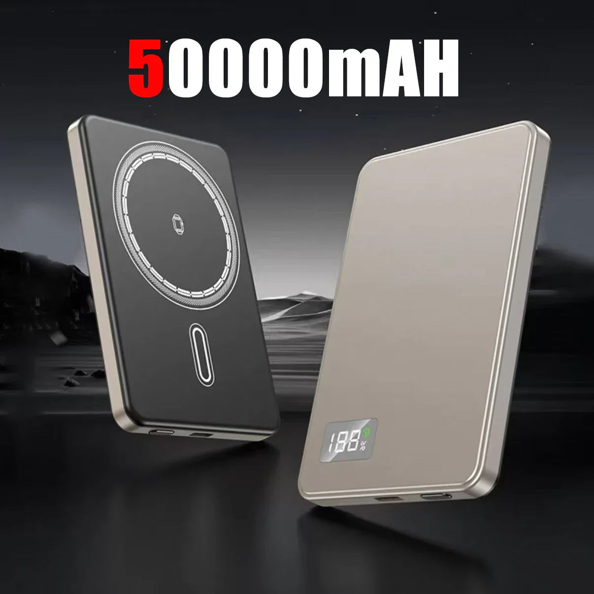 Xioami 50000Mah Magnetic Wireless Power