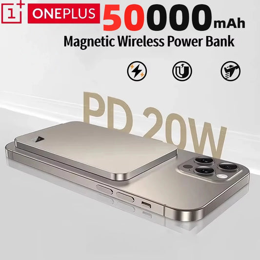 Oneplus 50000Mah Magnetic Portable Wireless
