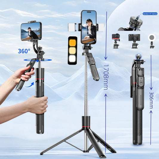 Meuyag Selfie Stick With 1708Mm